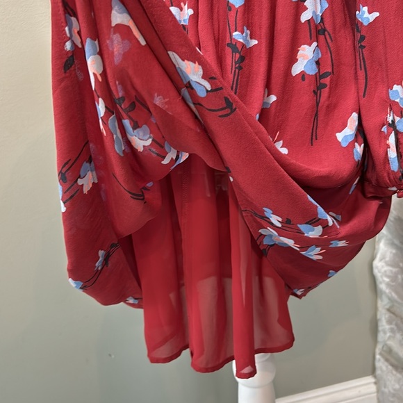 Ann Taylor Loft fall floral dress, XSP, like new - Picture 5 of 7